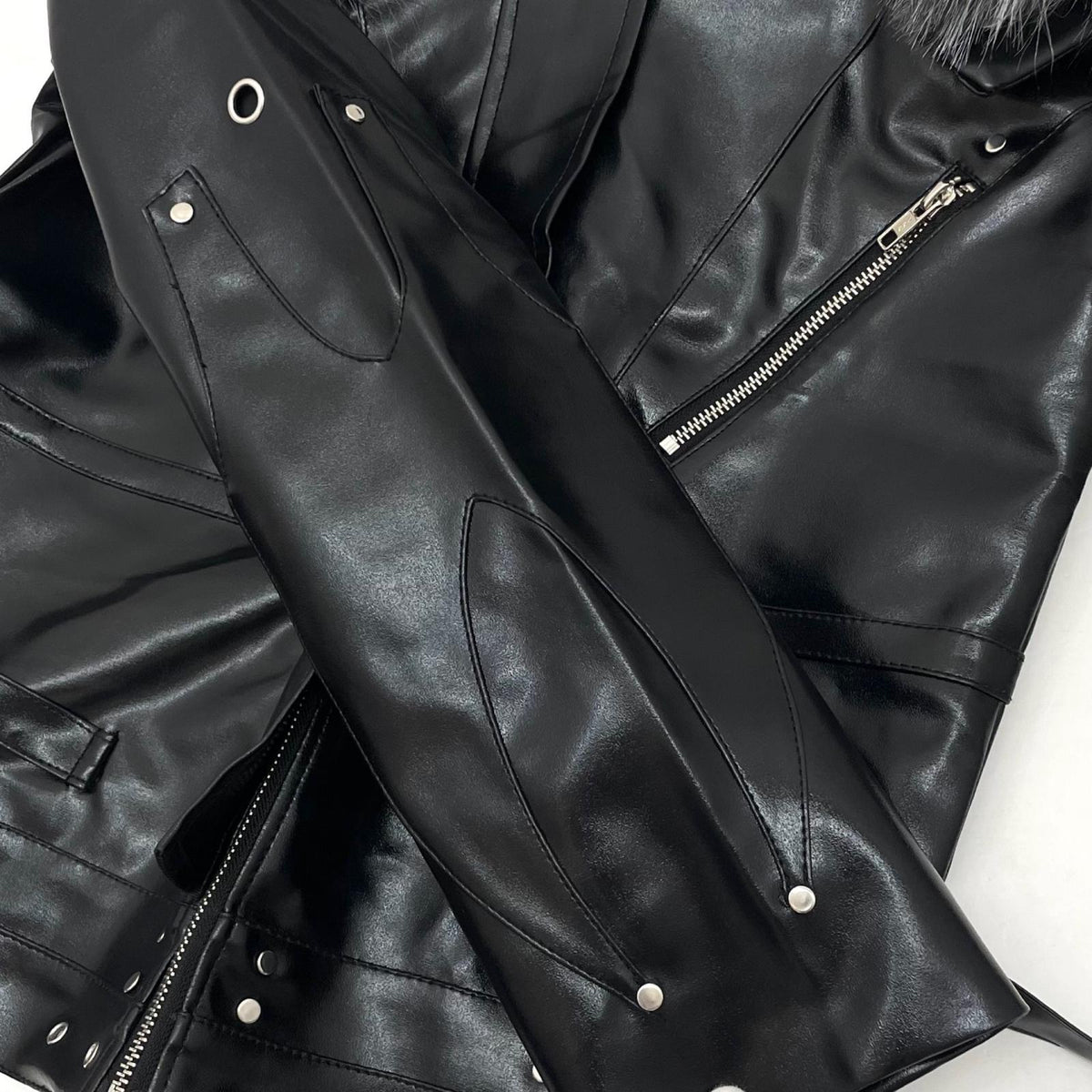 【中古】COZY WORLDWIDE | コジー ワールドワイド KNIGHT CLUB LEATHER JACKET レザージャケット ブラック サイズ：M【尾張小牧店】