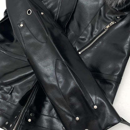 【中古】COZY WORLDWIDE | コジー ワールドワイド KNIGHT CLUB LEATHER JACKET レザージャケット ブラック サイズ：M【尾張小牧店】