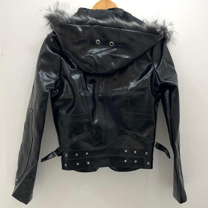【中古】COZY WORLDWIDE | コジー ワールドワイド KNIGHT CLUB LEATHER JACKET レザージャケット ブラック サイズ：M【尾張小牧店】