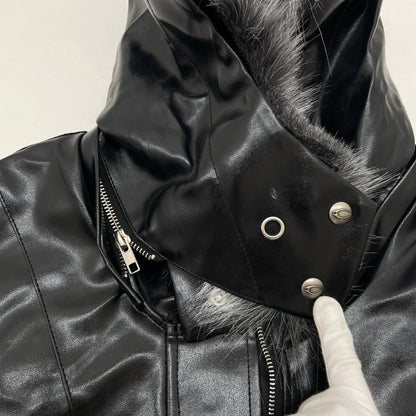 【中古】COZY WORLDWIDE | コジー ワールドワイド KNIGHT CLUB LEATHER JACKET レザージャケット ブラック サイズ：M【尾張小牧店】