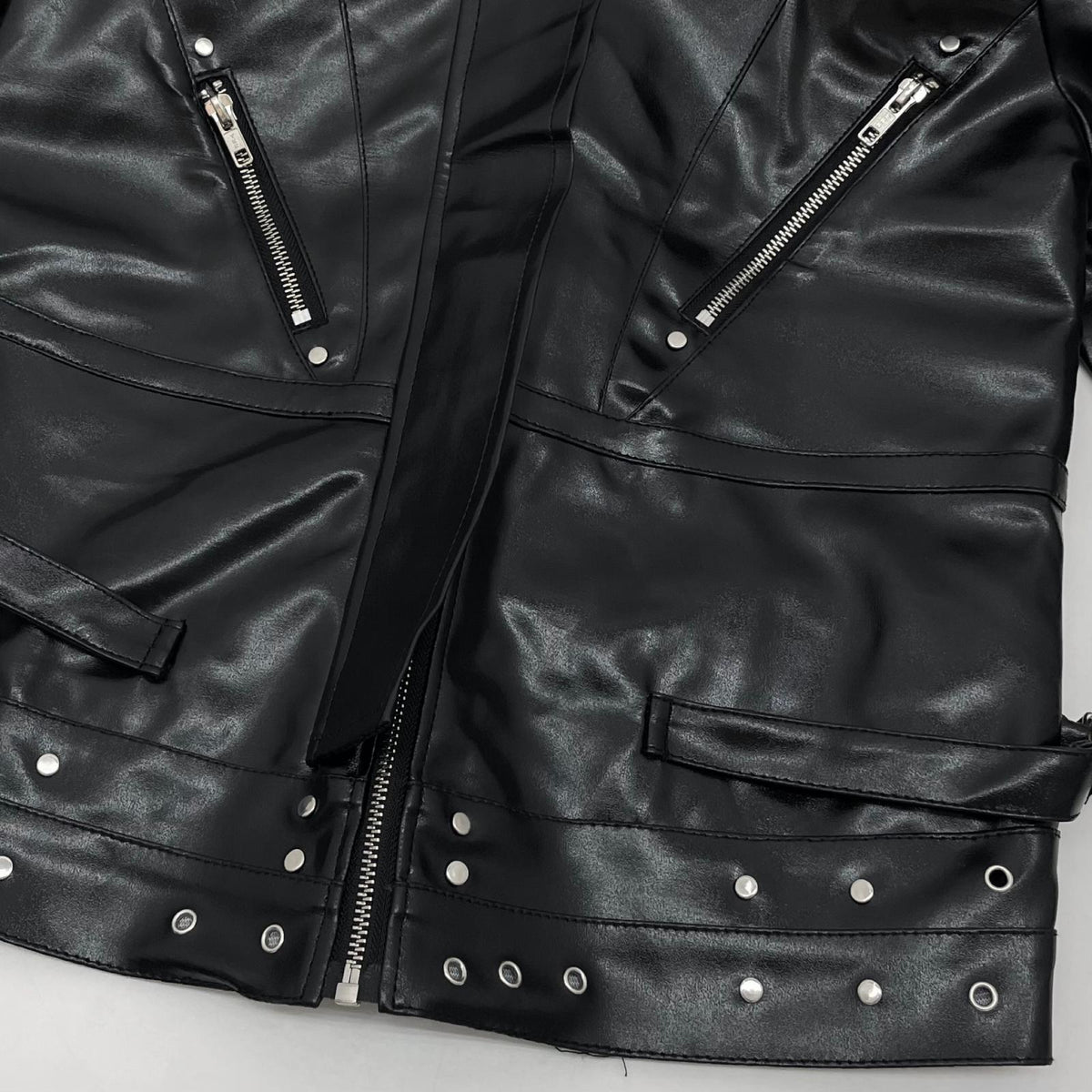 【中古】COZY WORLDWIDE | コジー ワールドワイド KNIGHT CLUB LEATHER JACKET レザージャケット ブラック サイズ：M【尾張小牧店】