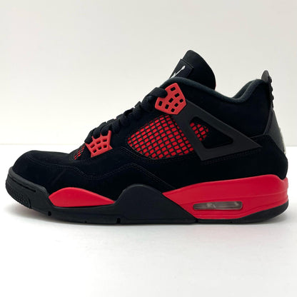 NIKE | ナイキ AIR JORDAN 4 RETRO スニーカー CT8527-016 ブラック×レッド 27cm【尾張小牧店】