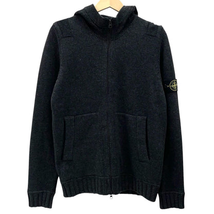 【中古】STONE ISLAND | ストーンアイランド 長袖ジップパーカー 6715525A3 グレー サイズ：L【尾張小牧店】