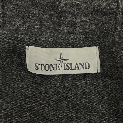 【中古】STONE ISLAND | ストーンアイランド 長袖ジップパーカー 6715525A3 グレー サイズ：L【尾張小牧店】