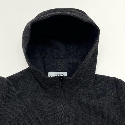 【中古】STONE ISLAND | ストーンアイランド 長袖ジップパーカー 6715525A3 グレー サイズ：L【尾張小牧店】