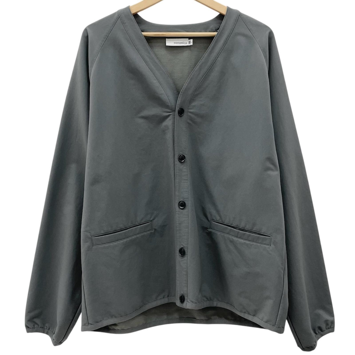 【中古】nanamica | ナナミカ カーディガン SUHS122 グレー サイズ：L【尾張小牧店】