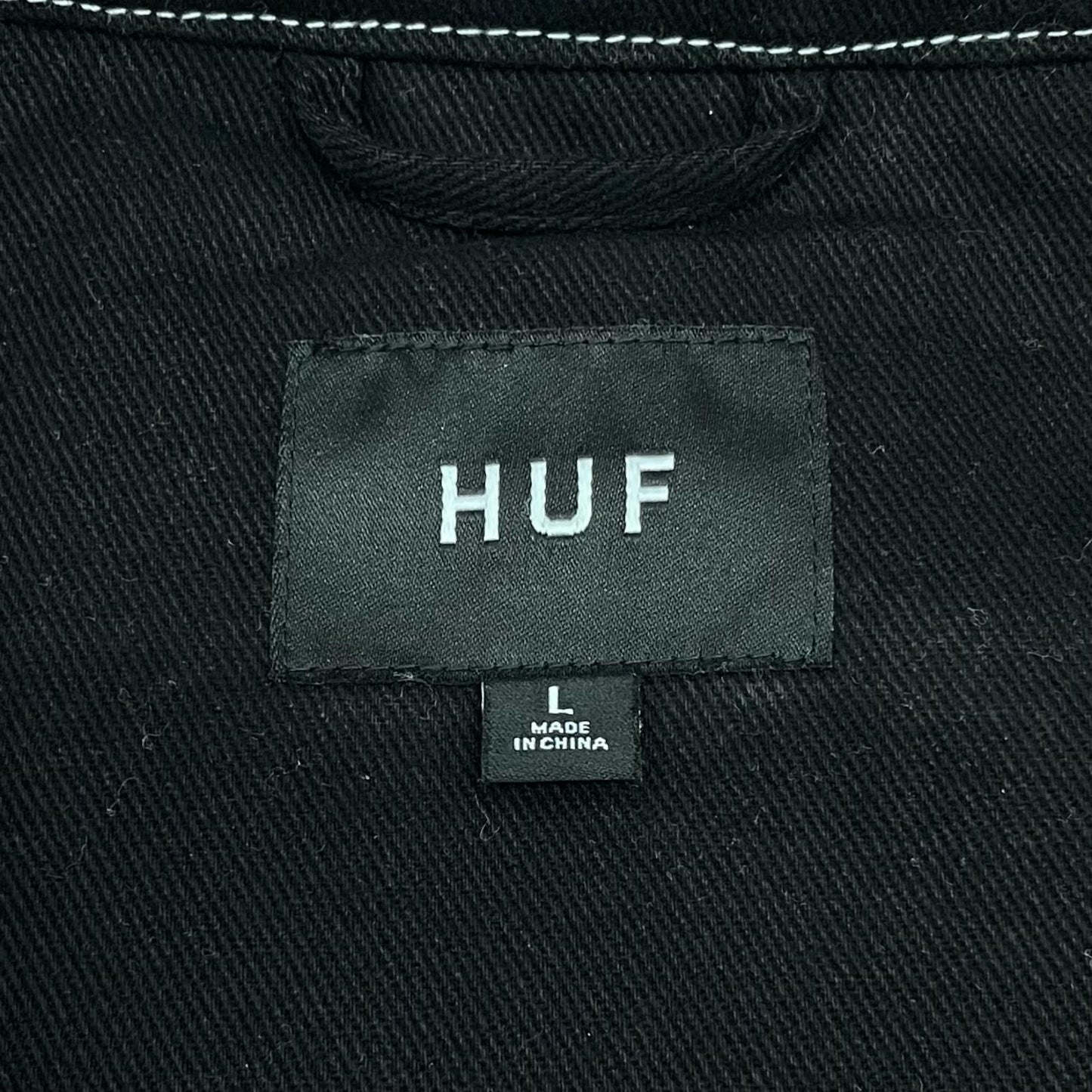 HUF | ハフ GREDDY RACING TEAM JACKET その他アウター JK00421 ブラック サイズ：L【尾張小牧店】