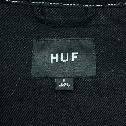 HUF | ハフ GREDDY RACING TEAM JACKET その他アウター JK00421 ブラック サイズ：L【尾張小牧店】