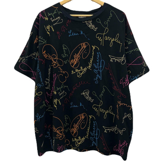 【中古】BODE | ボディー SIGNATURE SCRAWL BOXY TEE 半袖Ｔシャツ MRS25CS050 ブラック サイズ：L【尾張小牧店】