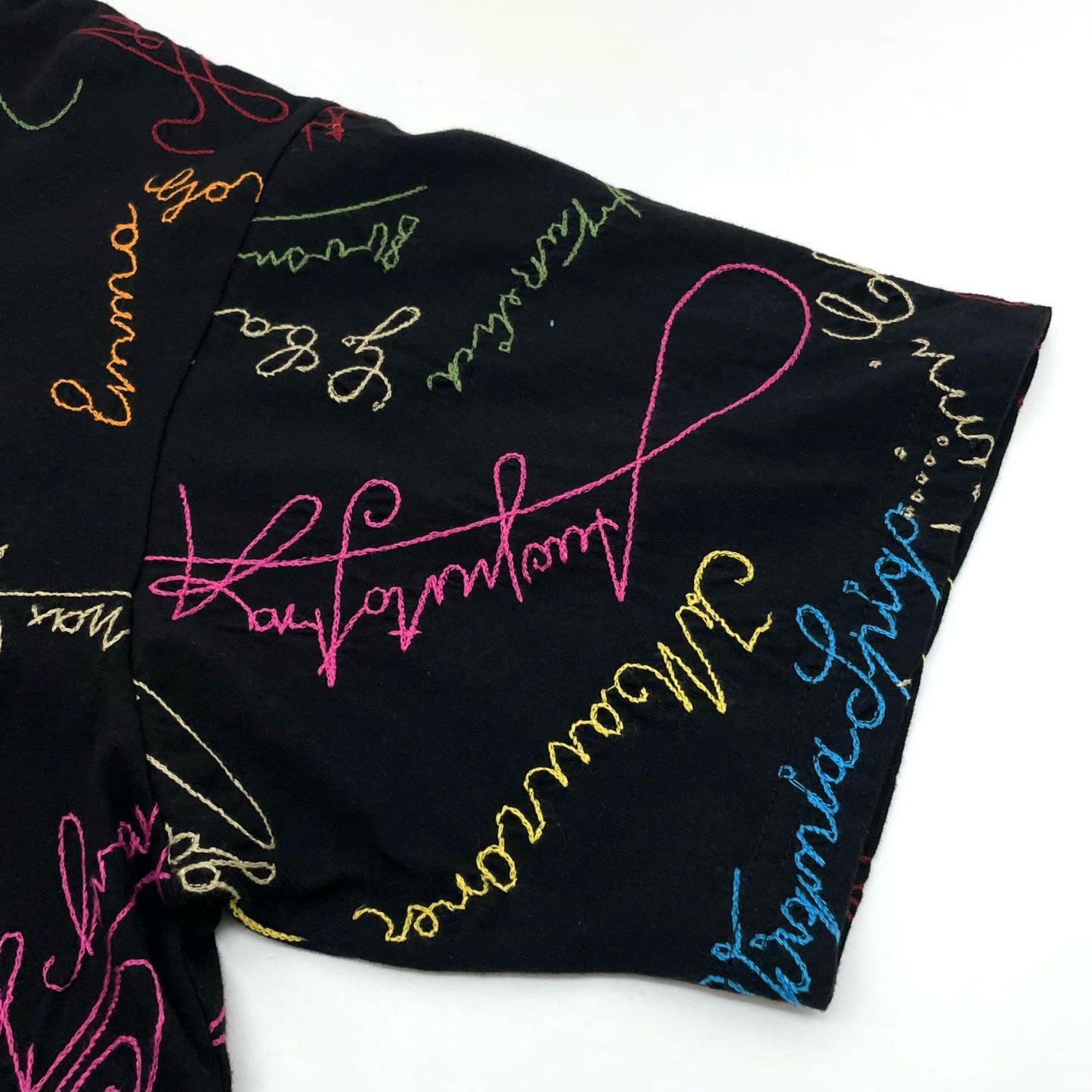 【中古】BODE | ボディー SIGNATURE SCRAWL BOXY TEE 半袖Ｔシャツ MRS25CS050 ブラック サイズ：L【尾張小牧店】