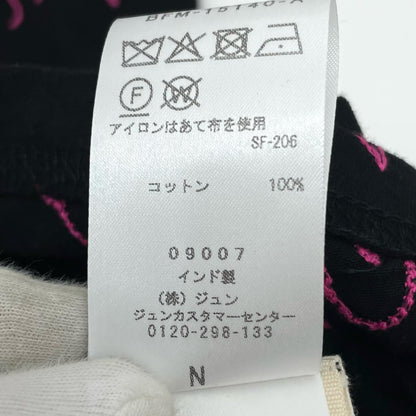 【中古】BODE | ボディー SIGNATURE SCRAWL BOXY TEE 半袖Ｔシャツ MRS25CS050 ブラック サイズ：L【尾張小牧店】