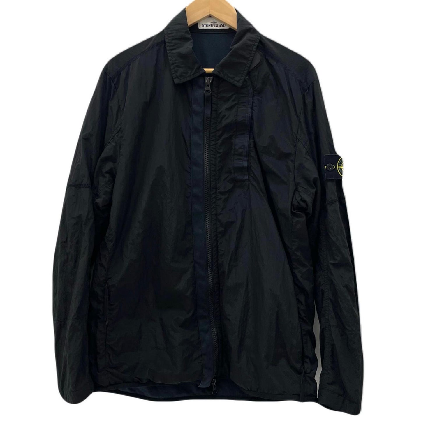 【中古】STONE ISLAND | ストーンアイランド ナイロンジャケット ブラック サイズ：M【尾張小牧店】