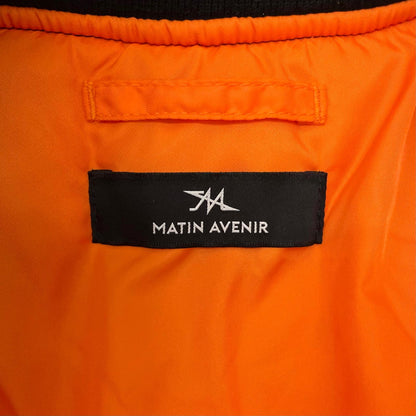 【中古】ALPHA×MATIN AVENIR | アルファ×マタン アヴニール　MA-1 フライトジャケット ブラック サイズ：L【尾張小牧店】