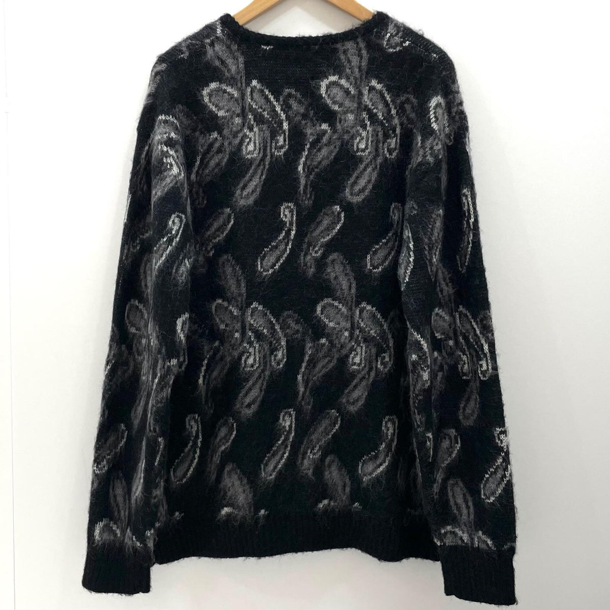 【中古】Needles×NUBIAN | ニードルス×ヌビアン　21SS EXCLUSIVE Paisley MOHAIR Kint Cardigan カーディガン NS1589 ブラック サイズ：L【尾張小牧店】