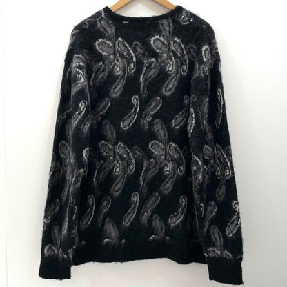 【中古】Needles×NUBIAN | ニードルス×ヌビアン　21SS EXCLUSIVE Paisley MOHAIR Kint Cardigan カーディガン NS1589 ブラック サイズ：L【尾張小牧店】