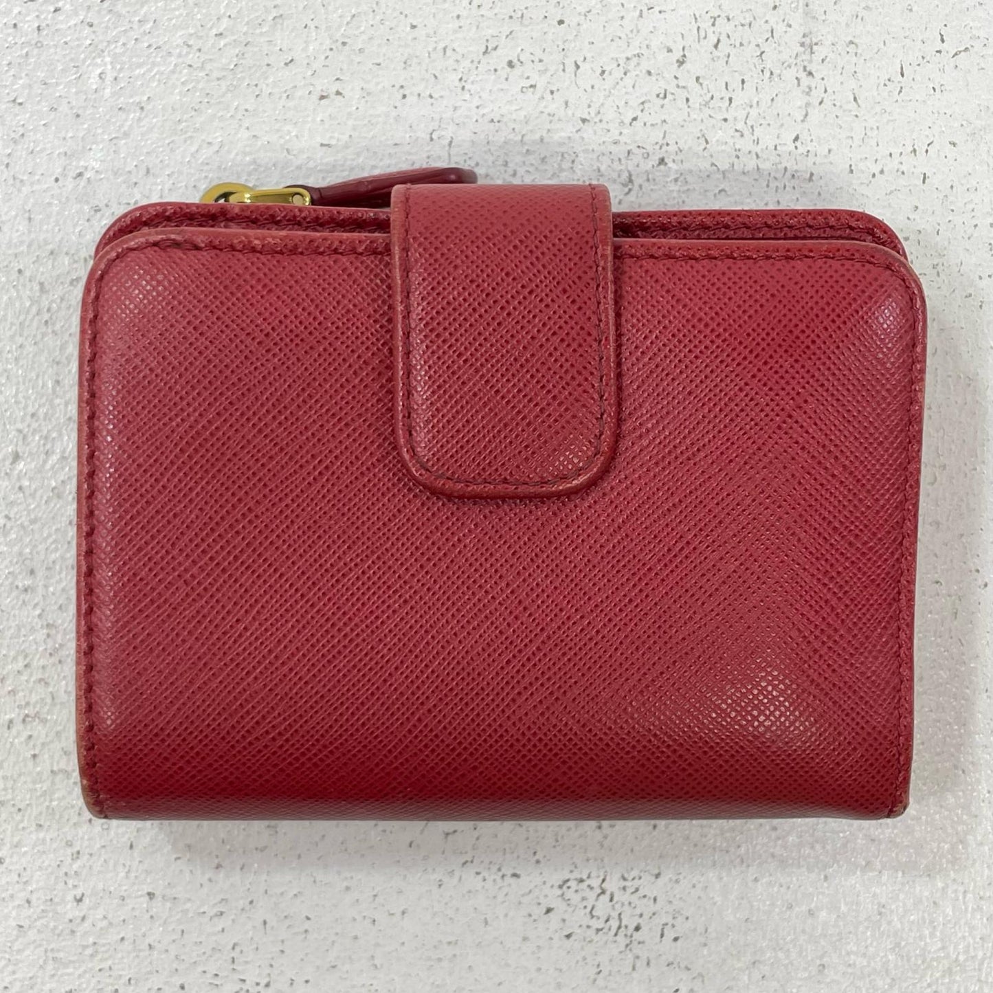PRADA | プラダ 二つ折り財布 レッド【尾張小牧店】