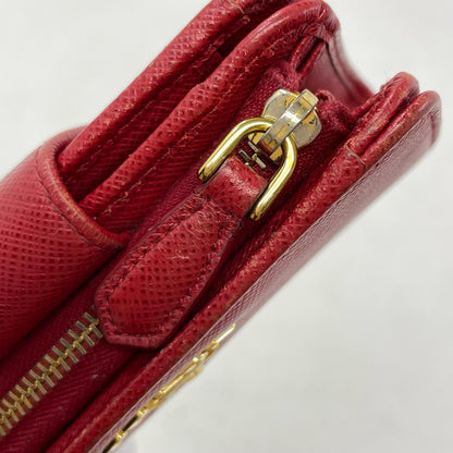 PRADA | プラダ 二つ折り財布 レッド【尾張小牧店】
