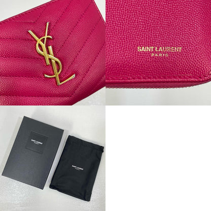 SAINT LAURENT | サンローラン 二つ折り財布 ピンク【尾張小牧店】