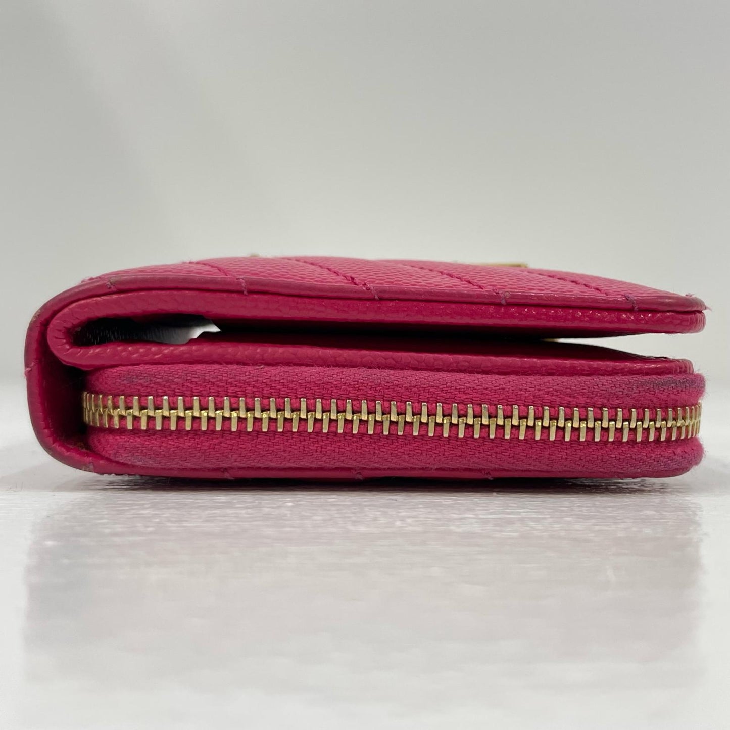 SAINT LAURENT | サンローラン 二つ折り財布 ピンク【尾張小牧店】