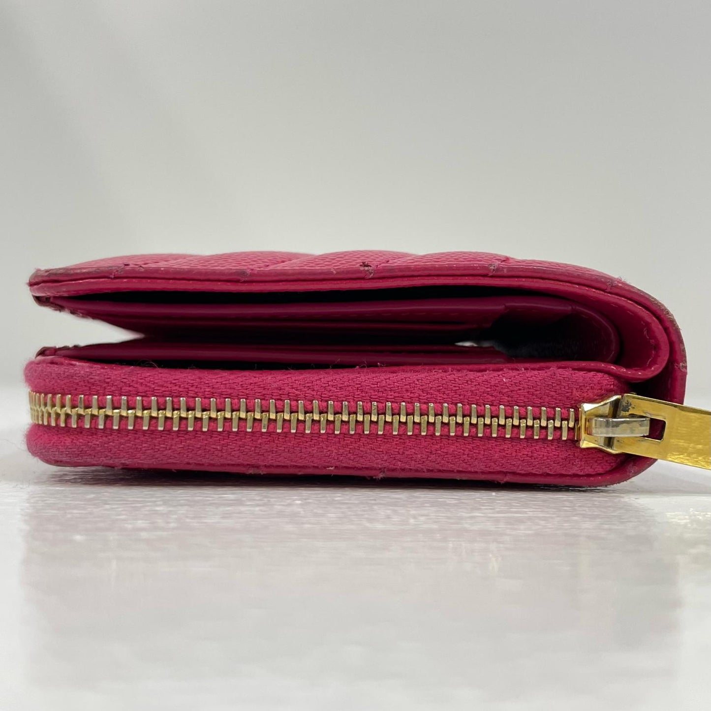 SAINT LAURENT | サンローラン 二つ折り財布 ピンク【尾張小牧店】