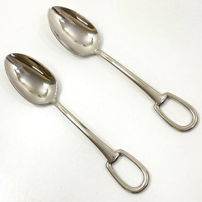 【中古】HERMES | エルメス アトラージュ スプーンセット ティースプーン ステンレススティール カトラリー テーブルウェア 食器 P006012P シルバー【尾張小牧店】
