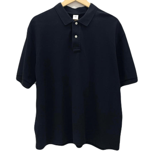 【中古】OVY | オヴィー Standard Seed Stitch Polo 半袖ポロシャツ ブラック サイズ：L【尾張小牧店】