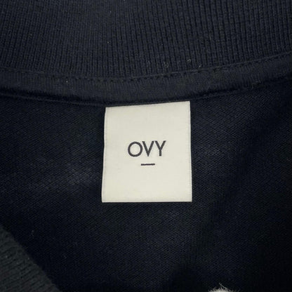 【中古】OVY | オヴィー Standard Seed Stitch Polo 半袖ポロシャツ ブラック サイズ：L【尾張小牧店】