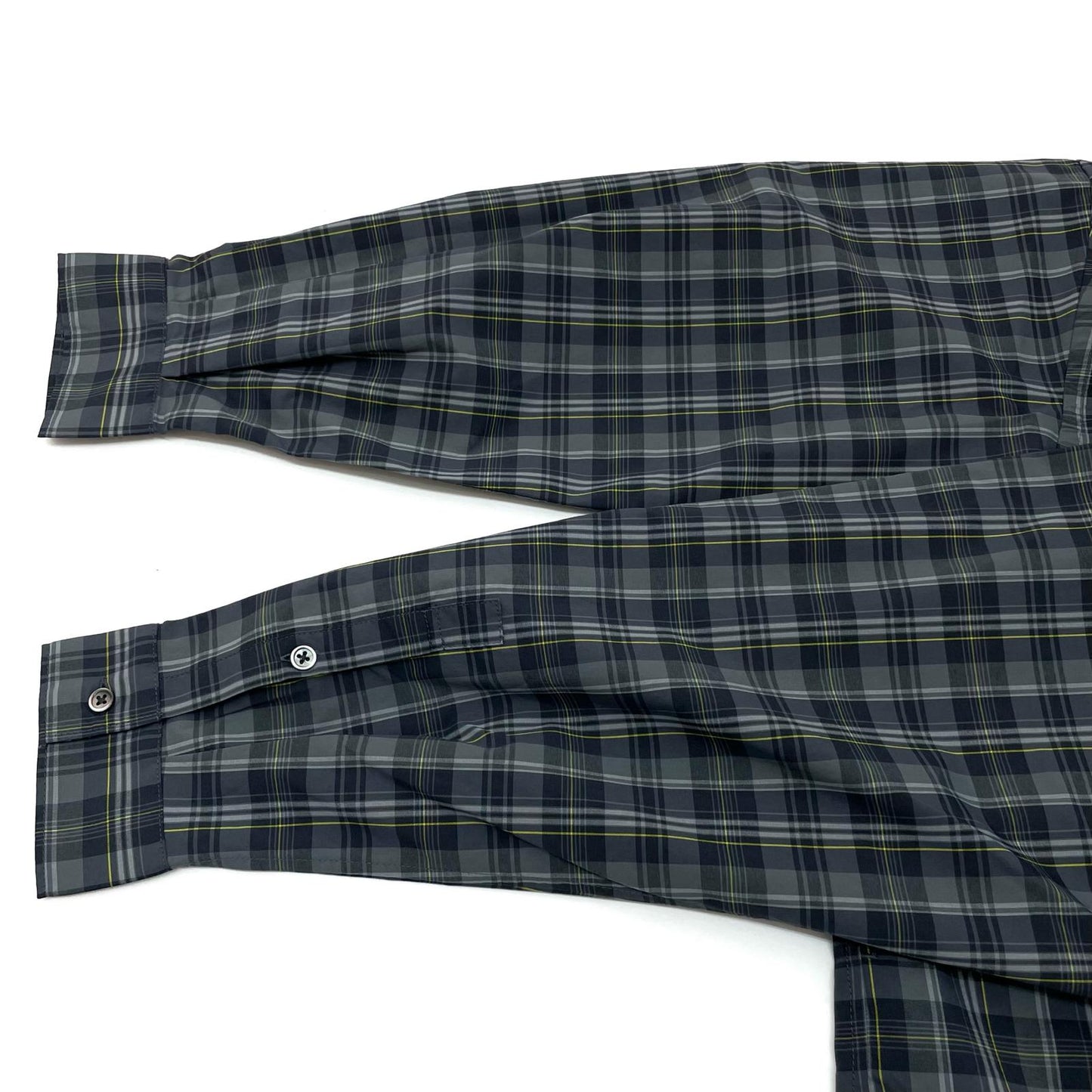 FreshService | フレッシュサービス MADRAS DRY TECH REGULAR COLLAR SHIRT 長袖シャツ FSC261-50251 グレー サイズ：S【尾張小牧店】