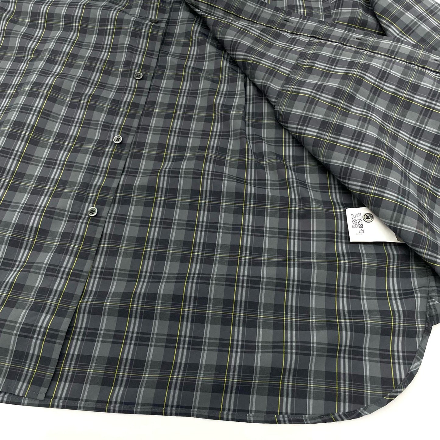 FreshService | フレッシュサービス MADRAS DRY TECH REGULAR COLLAR SHIRT 長袖シャツ FSC261-50251 グレー サイズ：S【尾張小牧店】