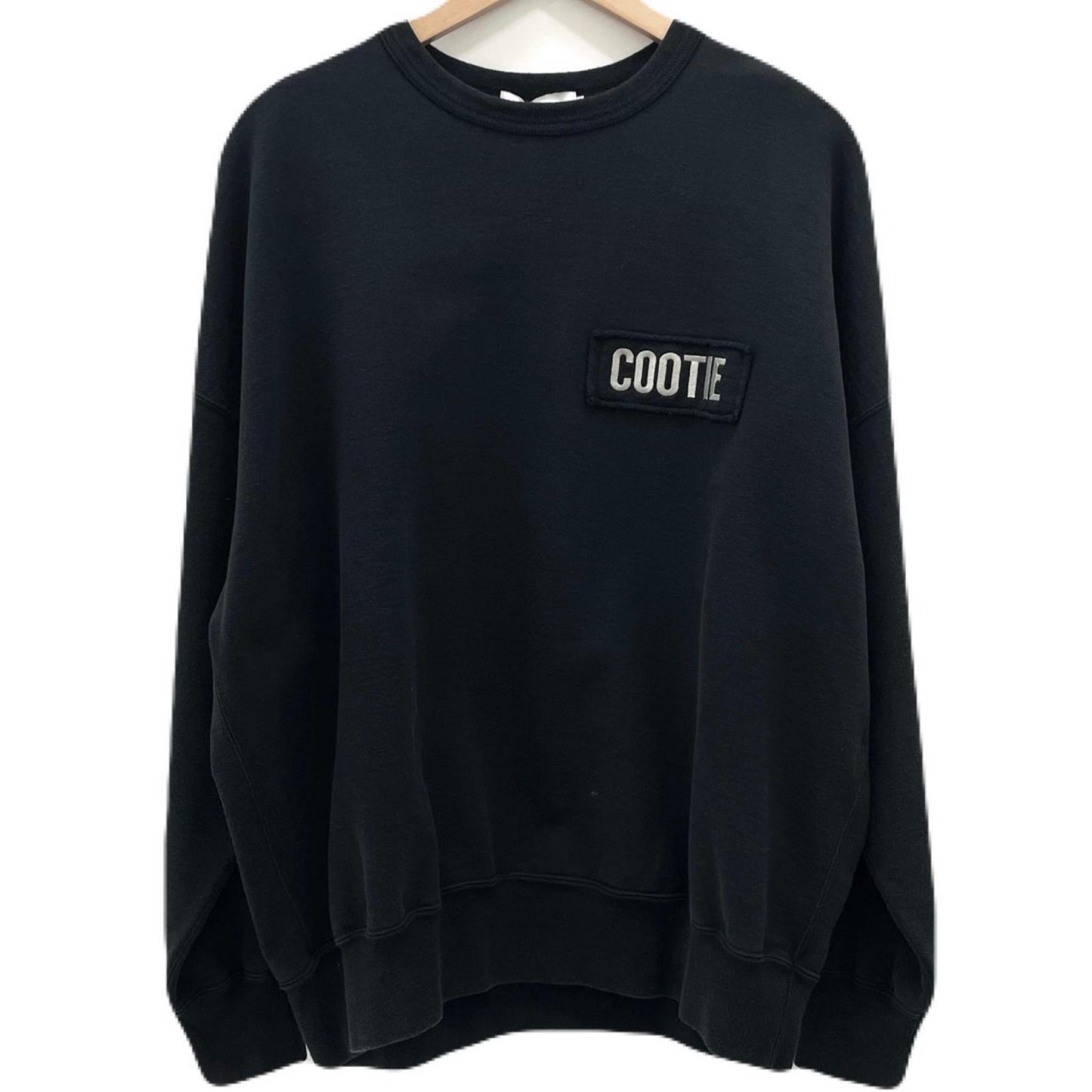 【中古】COOTIE | クーティー　25AW AD Processing Sweat Crew 長袖スウェット CTE-25A334 ブラック サイズ：M【尾張小牧店】