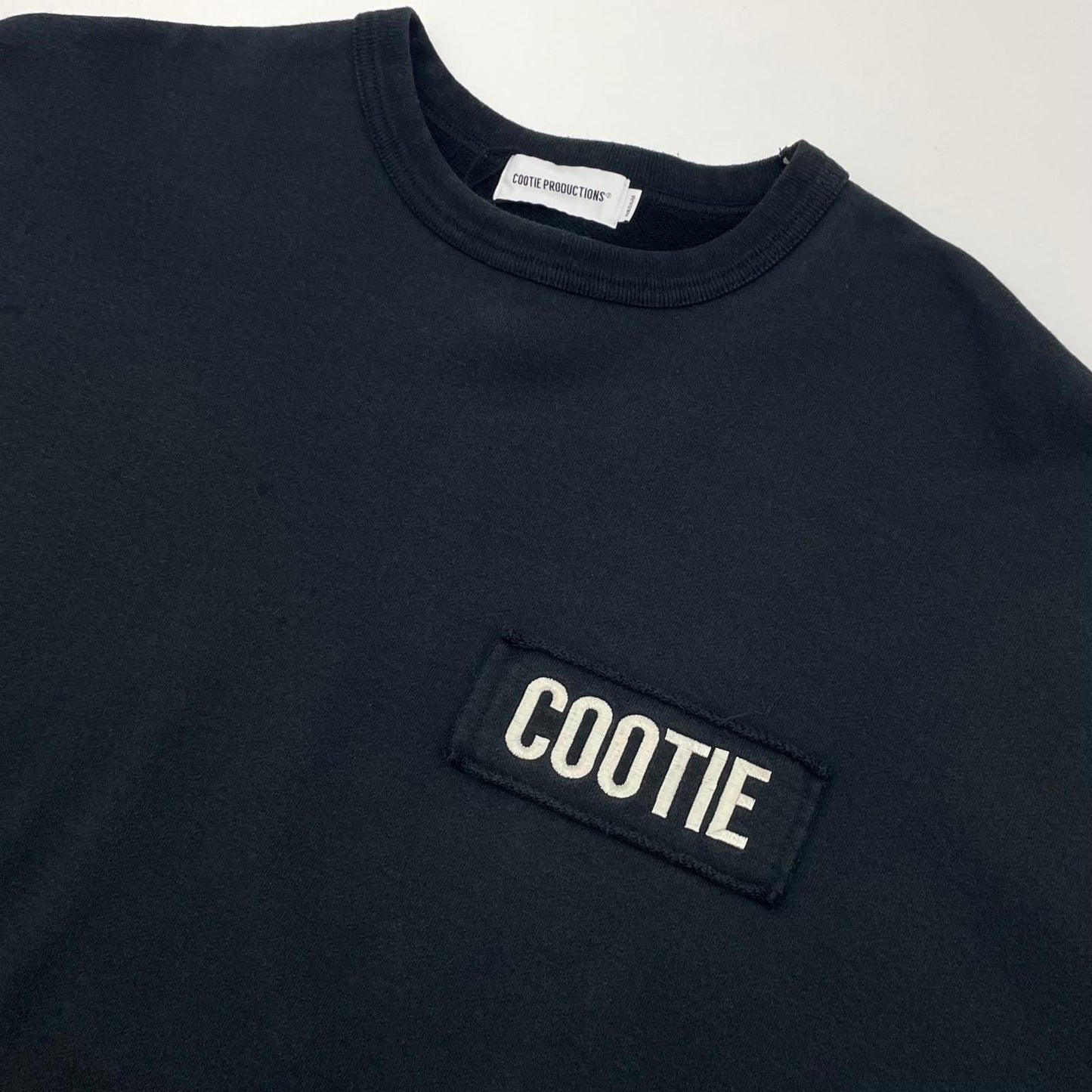 【中古】COOTIE | クーティー　25AW AD Processing Sweat Crew 長袖スウェット CTE-25A334 ブラック サイズ：M【尾張小牧店】