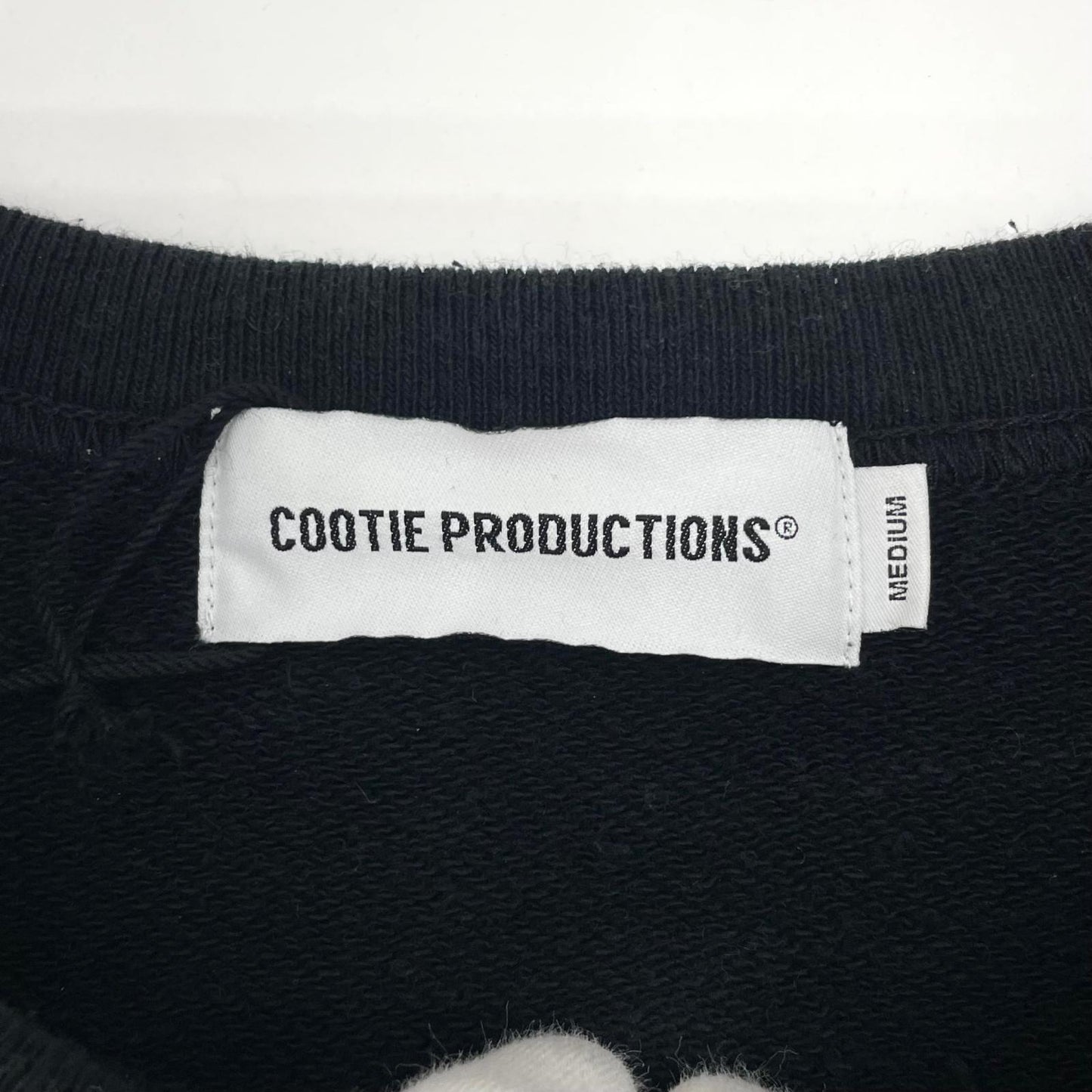 【中古】COOTIE | クーティー　25AW AD Processing Sweat Crew 長袖スウェット CTE-25A334 ブラック サイズ：M【尾張小牧店】