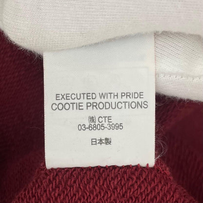 【中古】COOTIE | クーティー　25AW AD Processing Sweat Crew 長袖スウェット CTE-25A334 レッド サイズ：M【尾張小牧店】
