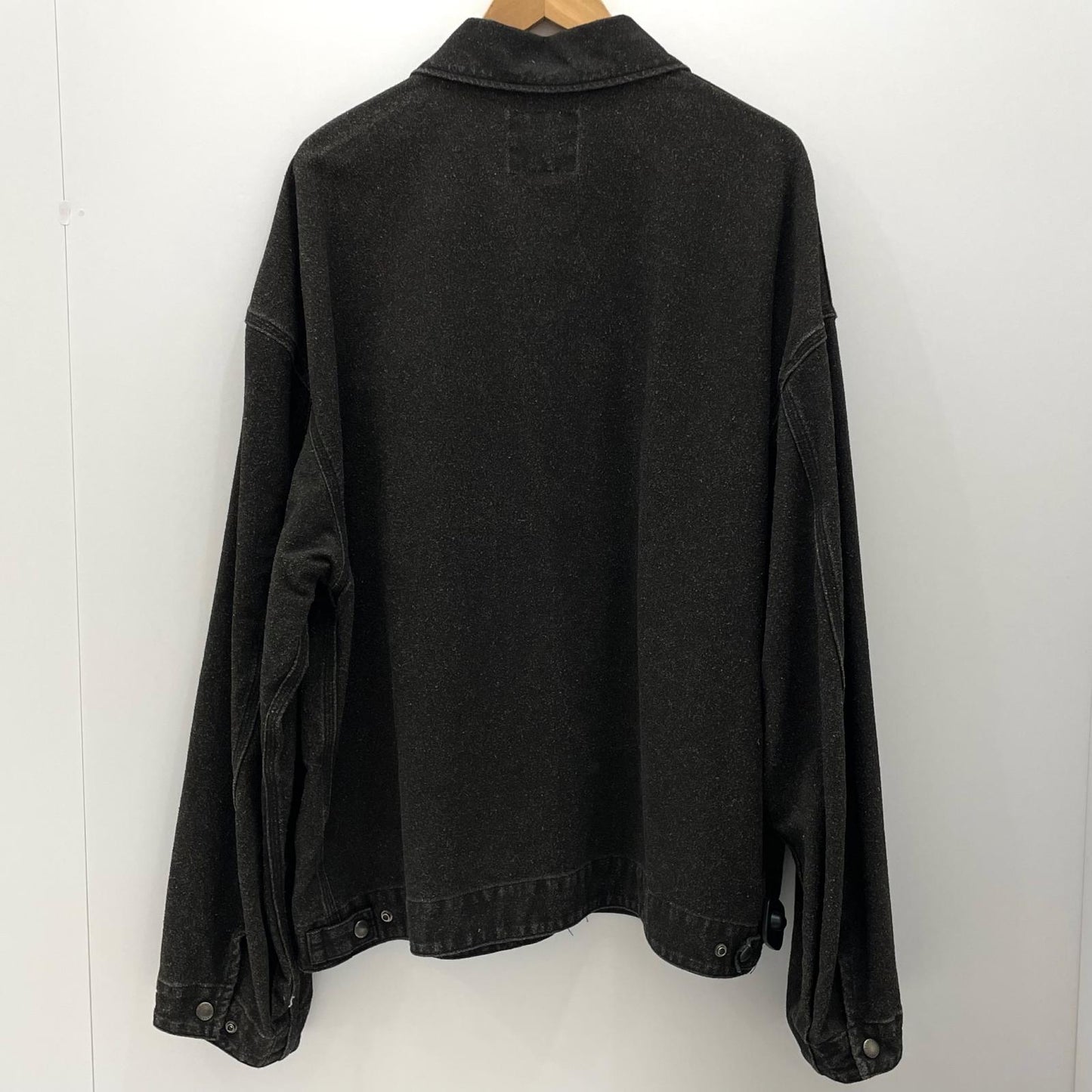 【中古】COOTIE | クーティー　26SS Grainy Denim Work Jacket ワイドシルエット　ウォッシュ加工　ワークジャケット CTE-26S207 ブラック サイズ：L【尾張小牧店】