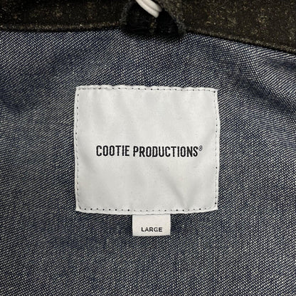 【中古】COOTIE | クーティー　26SS Grainy Denim Work Jacket ワイドシルエット　ウォッシュ加工　ワークジャケット CTE-26S207 ブラック サイズ：L【尾張小牧店】