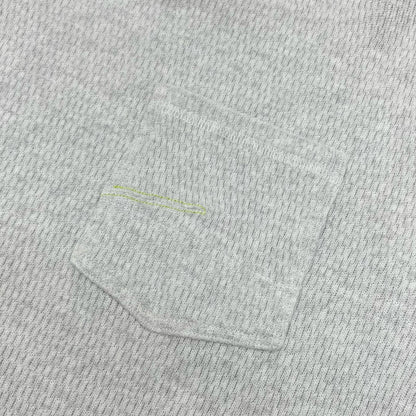 FACETASM | ファセッタズム THRMAL KNIT LONG TEE 長袖Ｔシャツ MYK-TEE-06 グレー サイズ：4【尾張小牧店】