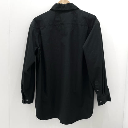 FACETASM | ファセッタズム LACE UP SHIRT 長袖シャツ MYK-SH-05 ブラック サイズ：3【尾張小牧店】
