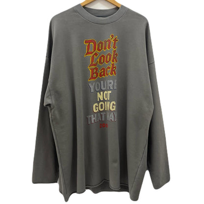 【中古】WHITE MOUNTAINEERING | ホワイトマウンテニアリング　26SS VINTAGE SWEAT SHIRT 長袖スウェット WM2671528 グレー サイズ：4【尾張小牧店】