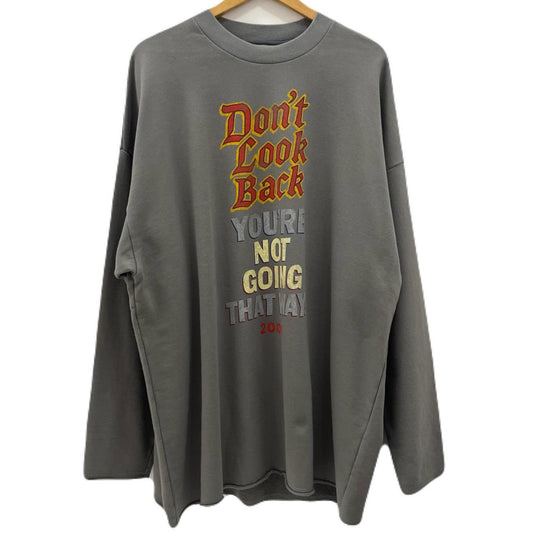 【中古】WHITE MOUNTAINEERING | ホワイトマウンテニアリング　26SS VINTAGE SWEAT SHIRT 長袖スウェット WM2671528 グレー サイズ：4【尾張小牧店】