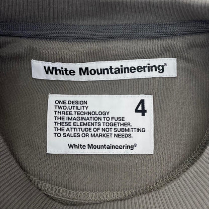 【中古】WHITE MOUNTAINEERING | ホワイトマウンテニアリング　26SS VINTAGE SWEAT SHIRT 長袖スウェット WM2671528 グレー サイズ：4【尾張小牧店】