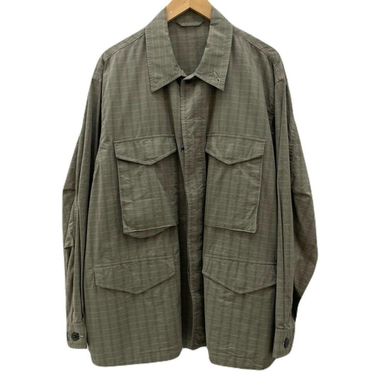 【中古】Unlikely | アンライクリー　26SS M-51 Shirts Jacket　チャック柄 シャツジャケット U26S-18-0007 カーキ サイズ：L【尾張小牧店】