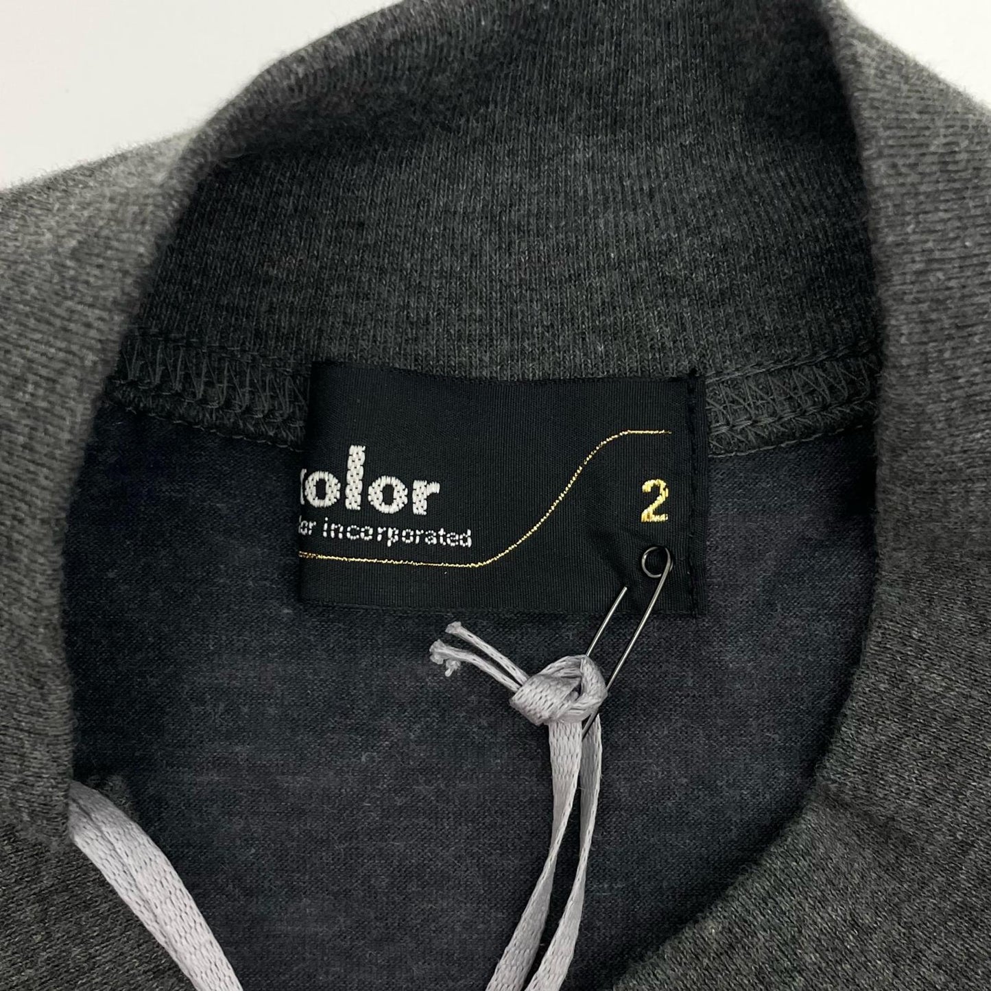 kolor | カラー 半袖Ｔシャツ 26SCM-T13202 グレー サイズ：2【尾張小牧店】