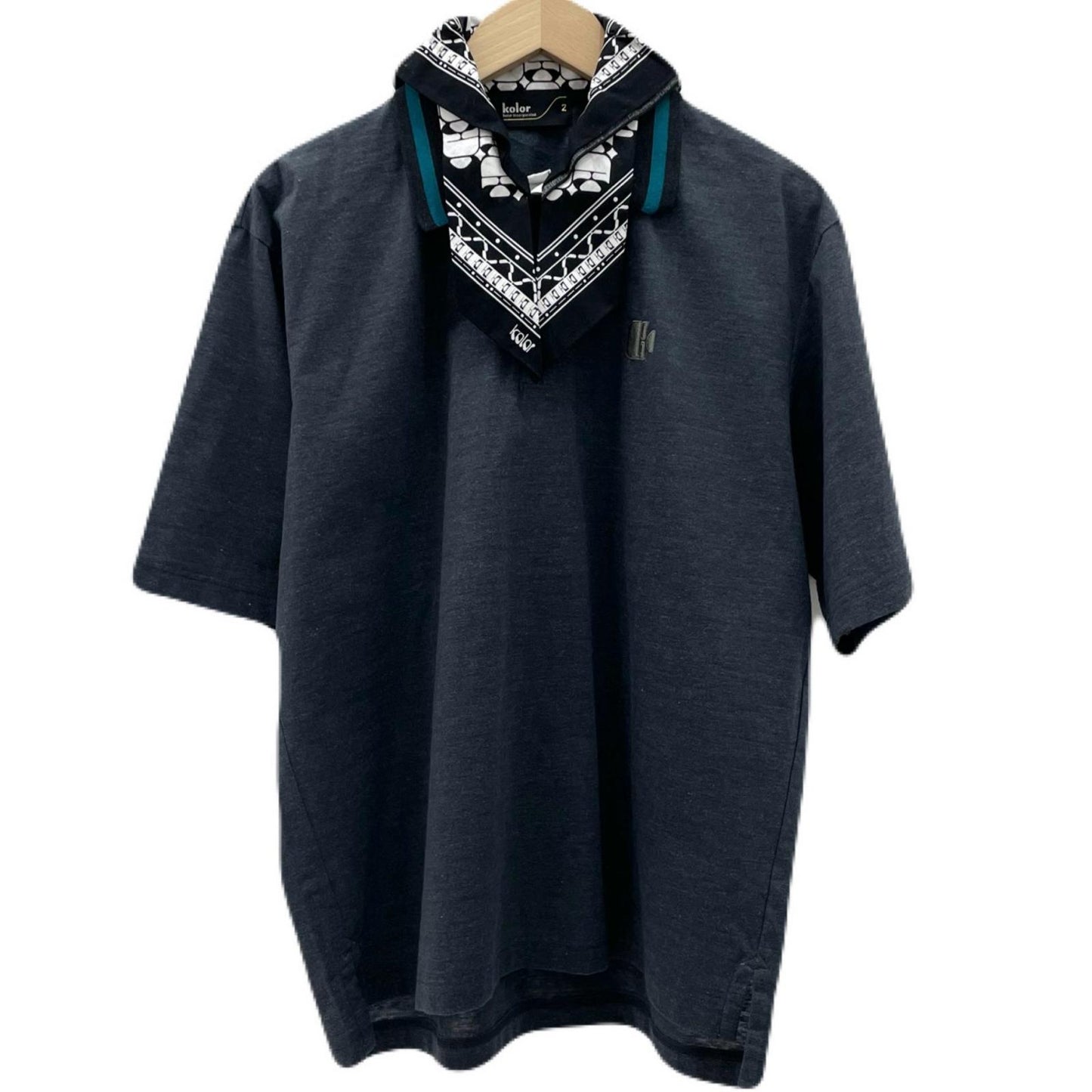 kolor | カラー 半袖Ｔシャツ 26SCM-T03202 グレー サイズ：2【尾張小牧店】