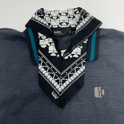 kolor | カラー 半袖Ｔシャツ 26SCM-T03202 グレー サイズ：2【尾張小牧店】