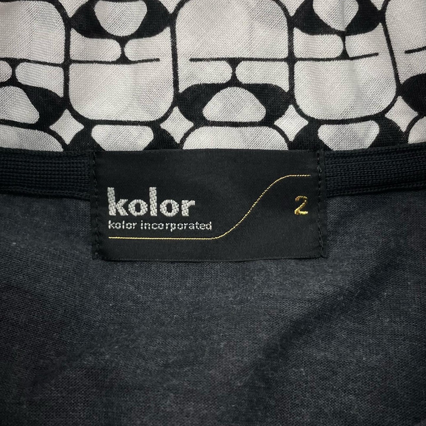 kolor | カラー 半袖Ｔシャツ 26SCM-T03202 グレー サイズ：2【尾張小牧店】