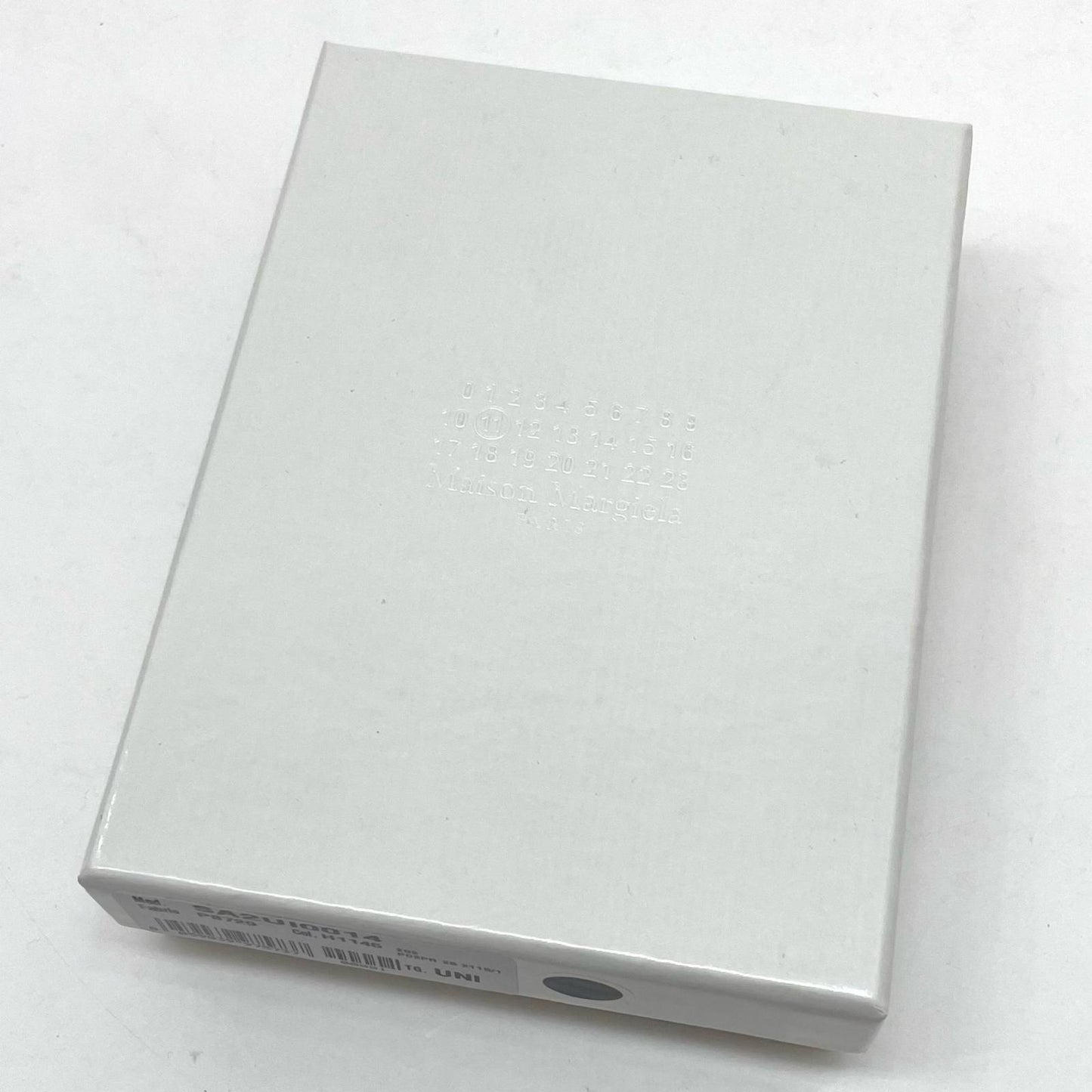Maison Margiela | メゾンマルジェラ 二つ折り財布 SA2UI0014 P8729 ブラック【尾張小牧店】