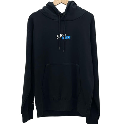 【中古】WIND AND SEA×GOD SELECTION XXX | ウィンダンシー×ゴッドセレクショントリプルエックス 長袖パーカー ブラック サイズ：M【尾張小牧店】
