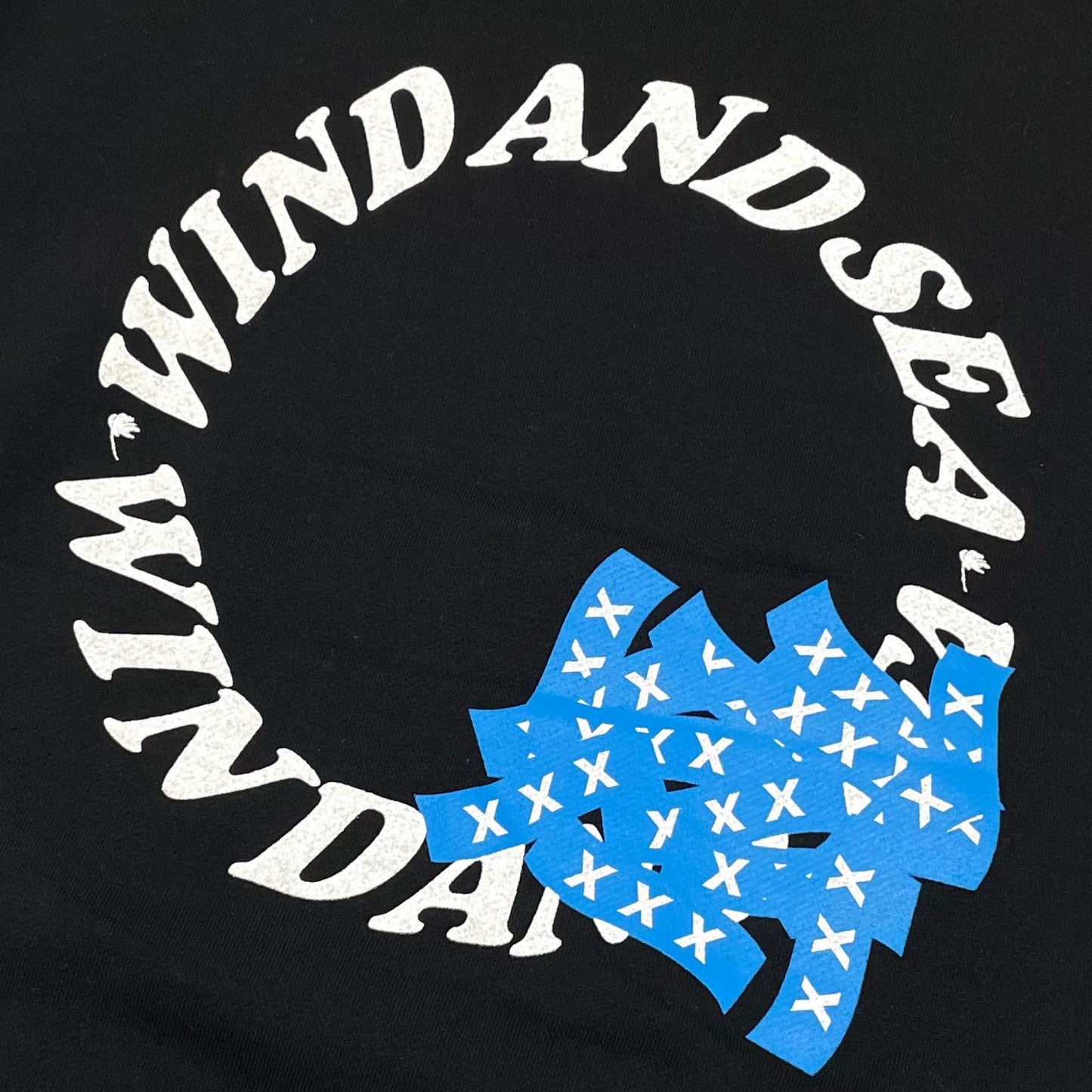 【中古】WIND AND SEA×GOD SELECTION XXX | ウィンダンシー×ゴッドセレクショントリプルエックス 長袖パーカー ブラック サイズ：M【尾張小牧店】