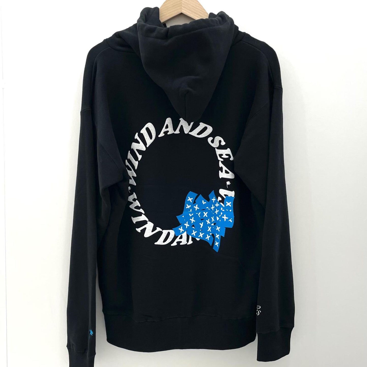 【中古】WIND AND SEA×GOD SELECTION XXX | ウィンダンシー×ゴッドセレクショントリプルエックス 長袖パーカー ブラック サイズ：M【尾張小牧店】