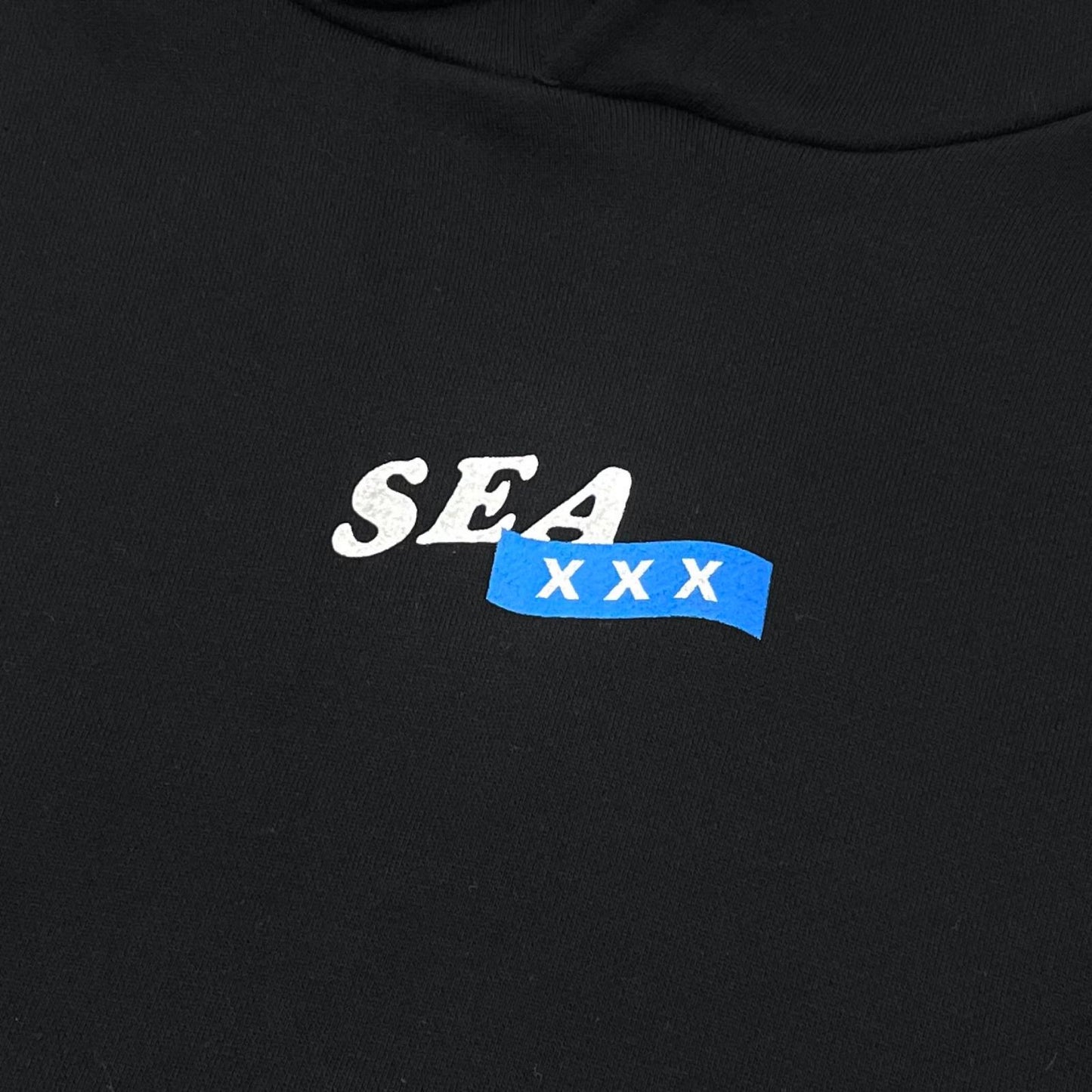 【中古】WIND AND SEA×GOD SELECTION XXX | ウィンダンシー×ゴッドセレクショントリプルエックス 長袖パーカー ブラック サイズ：M【尾張小牧店】